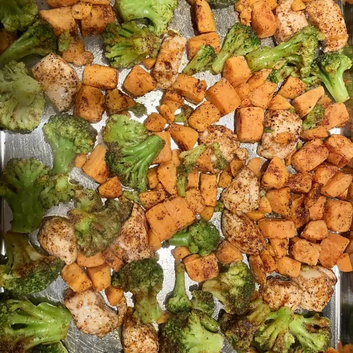 Sheet Pan Chicken and Veggies