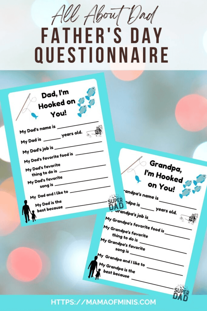 Father's Day Questionnaire